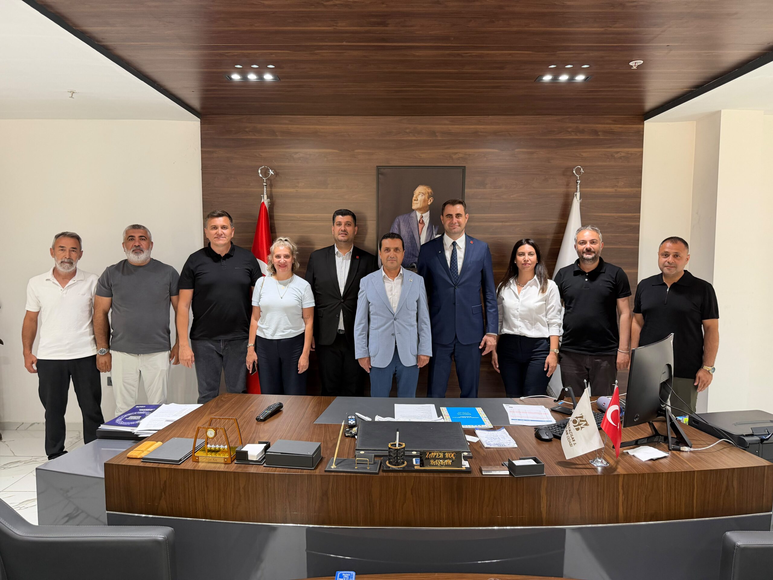 Ege /Sait TEMURCHP İzmir’in seçilmiş İl Başkanı Çağatay Güç, İzmir