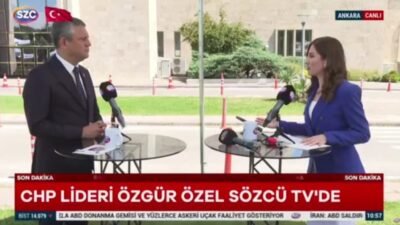 Ege Kritik/Sait TEMURCumhuriyet Halk Partisi lideri Özgür Özel, SÖZCÜ TV’de