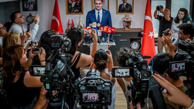 Ege Kritik/Sait TEMURYENİ Parti İzmir İl Başkanı Çağatay Güç düzenlediği
