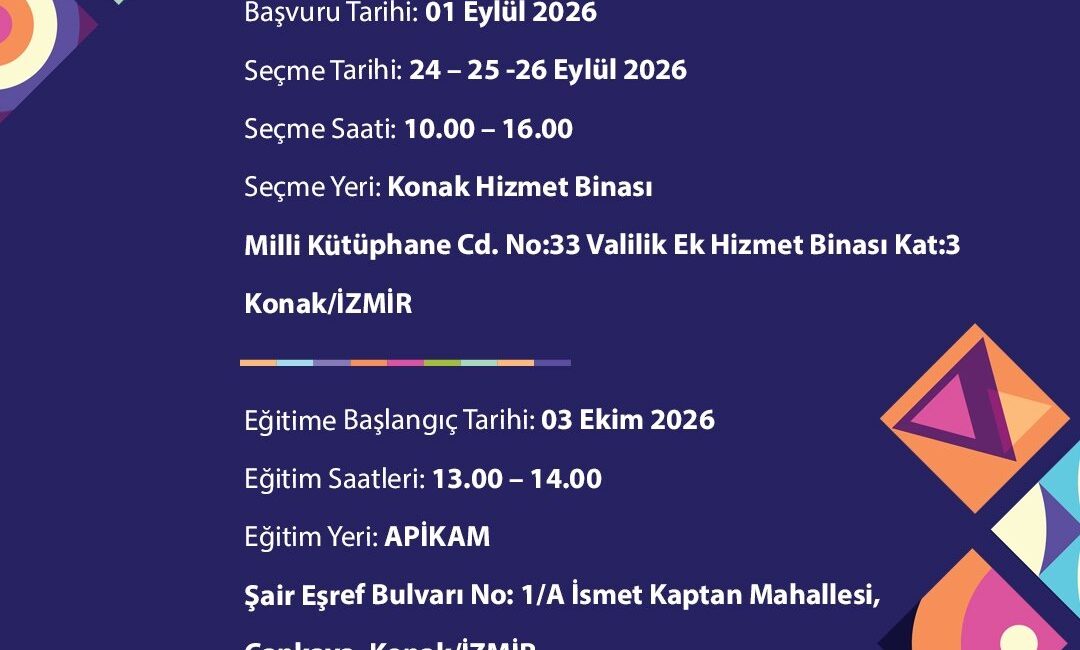 İzmir Büyükşehir Belediyesi, farklı yaş gruplarına yönelik korolar, piyano ve