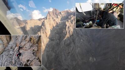 Niğde'nin Çamardı ilçesindeki Aladağlar'da dağcılık yaparken yaralanan İngiliz vatandaş, Milli