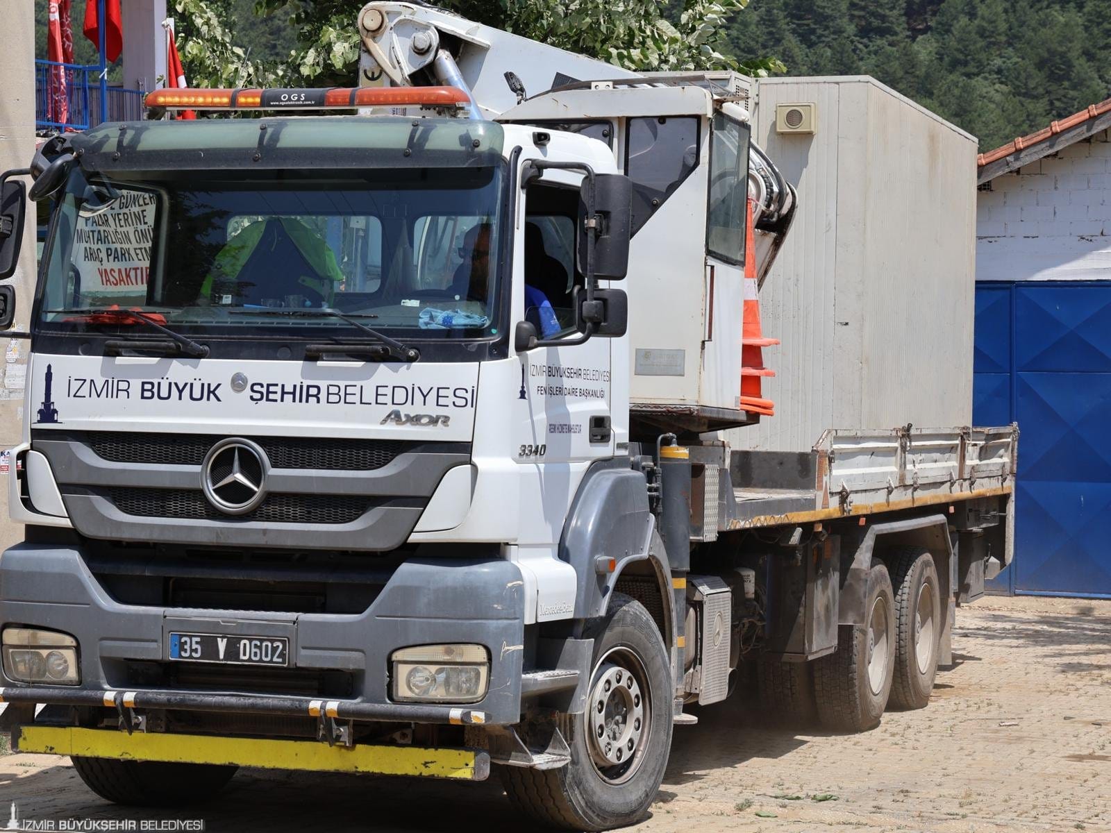 Ege Kritik/Sait TEMURİzmir Büyükşehir Belediyesi, Ödemiş ilçe merkezine yaklaşık bir