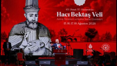 YENİ Parti Genel Başkanı Özgür Özel, Nevşehir'in Hacıbektaş ilçesinde düzenlenen