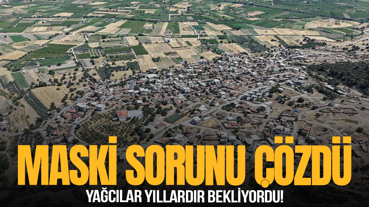 Manisa'nın Yunusemre ilçesi Yağcılar Mahallesi’nde yaklaşık 600 metrelik yeni içme