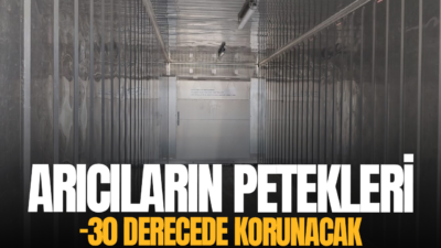 Manisa Büyükşehir Belediyesi, Gölmarmara Hıroğlu Mahallesi’nde kurulan konteyner tipi soğuk